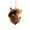 C, variant on WKSCLPAI Christmas Tree Ornaments, 8cm 2D Printed Acrylic Forest Animal Acorn Hanging Pendants, Rustic Festive Indoor Xmas Home Holiday Party Decoration Supplies, Style C