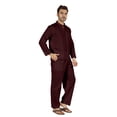 thumbnail image 2 of Inkmeso SolidNightwearSet For Men's Short Sleeve Pjs Loungewear Sets Soft Cotton Designer Sleepwear, 2 of 8