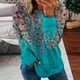 thumbnail image 1 of Pntutb Mujer Impreso Cuello Redondo Manga Larga Top Jersey Suelto Suéter Manga Larga Cuello Redondo Top/Camisa Pntutb Pntutb-850, 1 of 6