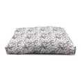 thumbnail image 4 of Dragonfly Pet House, Butterfly Dragonfly Paisley Complex Motifs with Diverse Lines Art Image, Outdoor & Indoor Portable Dog Kennel with Pillow and Cover, 5 Sizes, Multicolor, by Ambesonne, 4 of 5