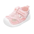thumbnail image 3 of Gelikeya Baby Girls Summer Sandals 18-20 Months Pink Toddler Water Shoes Toe Protection Athletic Sports Sandal Slipless First Walking Shoes, 3 of 6