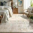 thumbnail image 5 of Lahome 8'x10'Washable Area Rug , Neutral Boho Rugs for Living Room Rugs,Non Slip Farmhouse Modern Bedroom Carpet Stain Resistant Aesthetic Print Accent Floor Rug for Dining Guest Office - Beige, 5 of 16