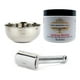 thumbnail image 1 of The Shaving Co Kit Crema De Afeitar Sandalo Razor Metal Bowl amarillo 1, 1 of 12
