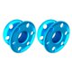 thumbnail image 1 of 2x Carrete de Línea Recortadoras de Cable Exterior Cojinetes Cortacéspedes Deportes Aire Libre Pesca Macarena Buceo Finger Spool, 1 of 8