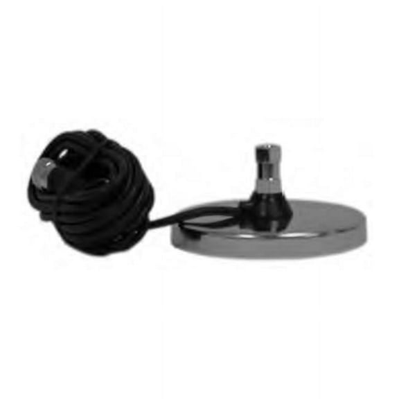 Accessories unlimited AUMAG5 5 in. Magnetic Base with 12 ft. Coax Cable