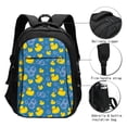 thumbnail image 3 of Naloa Rubber Duck Print Business Laptop Backpack,Laptop Bag Rucksack with USB Charging Port, Daypack for Work College Computer Men Women, 3 of 7