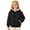 Black, variant on WOYY Toddler Girls Hooded Fleece Quilted Coat Zip Up Thermal Jacket Winter Warm Outerwear