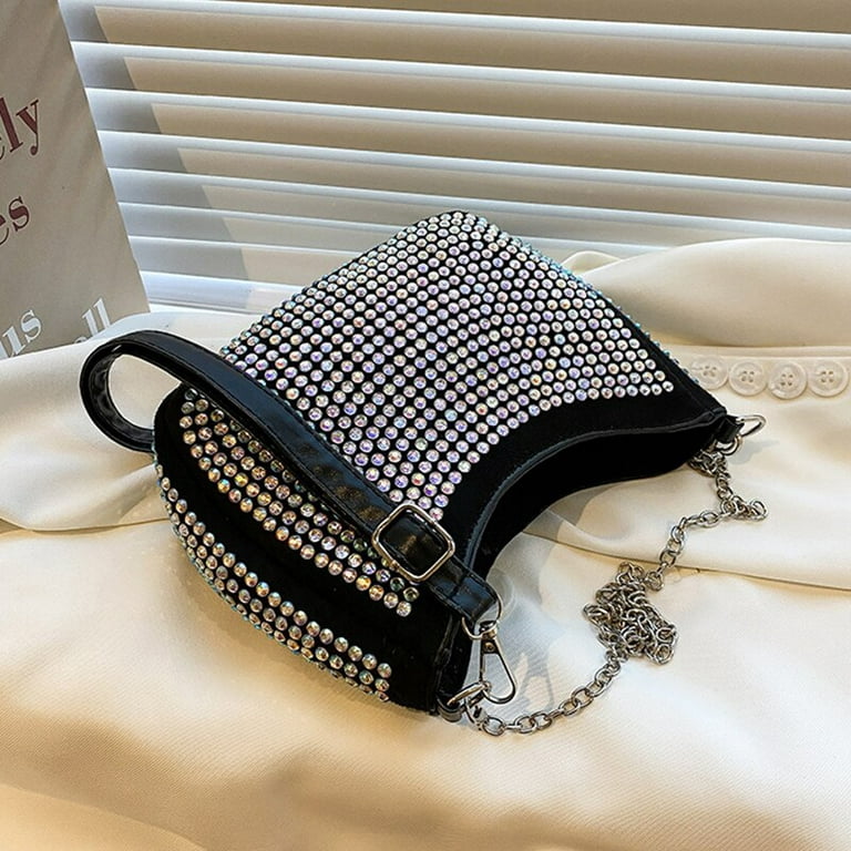 Classic Chain Decor Crossbody Bag, Stylish Pu Leather Handbag