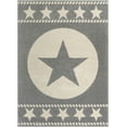 thumbnail image 2 of Well Woven Caspian Lone Star Grey Texas Area Rug 3x5 (3'11" x 5'3"), 2 of 5