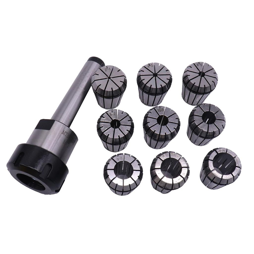 MT3 ER32 M12 Collet Chuck Set Morse Taper Holder + 6pcs - View #4
