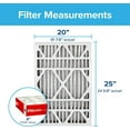 thumbnail image 2 of Filtrete Allergen Defense 20x25x4 Furnace Filter, MPR 1000 (2-Pack), 2 of 6