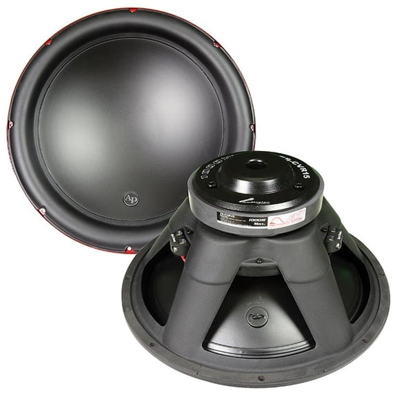 Audiopipe TSCVR15 15 Woofer 1000w Max 4 Ohm Dvc