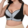 thumbnail image 2 of Bra Lingerie for Leisure Wear - Front Buttoned Backless Comfort Seamless Design with Adjustable Straps and Cup Pattern for Everyday Use, 2 of 8