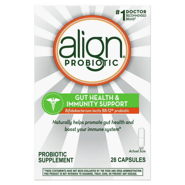 Align Probiotic Gut Health and Immunity Digestive Capsules, 28 ct