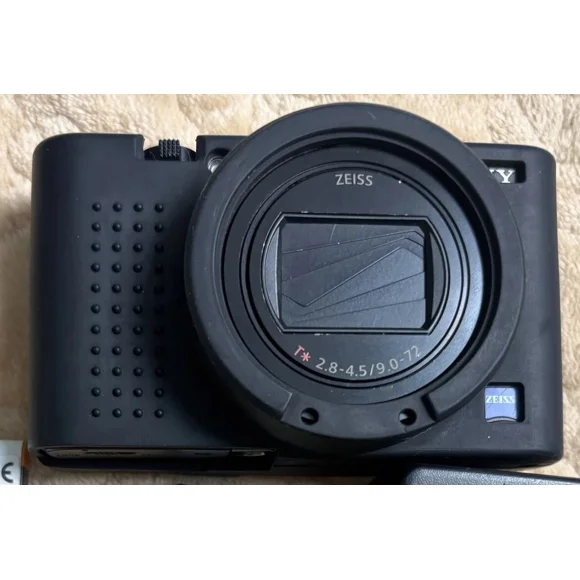 GadgetCom Camera Case Compatible with DSC-RX100 V IV III Mark 5 4 3 , Anti-Slip Soft Silicone Shell Protective Cover