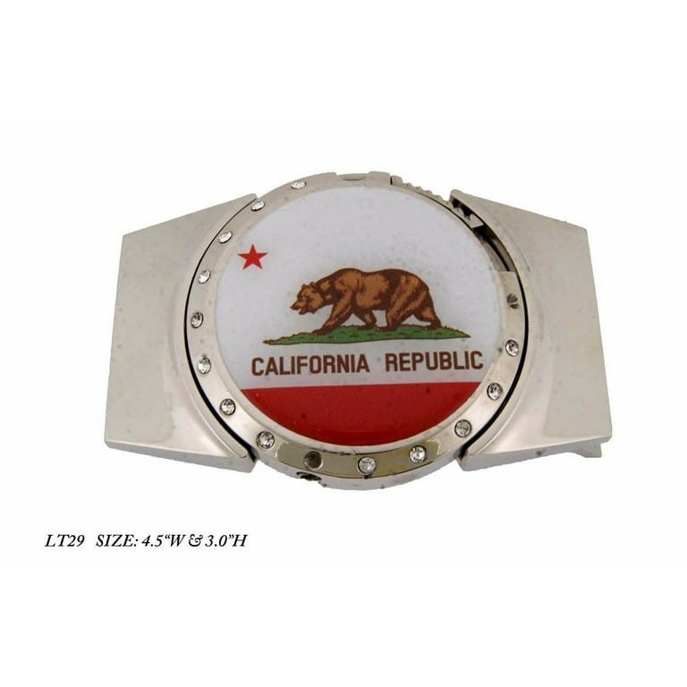 California belt buckle deals