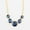 Royal, variant on Howard's Rayna Oversized Royal Faceted Glass 18" Pendant Necklace for Women