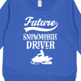 thumbnail image 3 of Inktastic Future Snowmobile Driver Snowmobiling Toddler Sweatshirt, 3 of 4