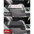 thumbnail image 5 of KBH Center Console Cover for 2011-2016 Ford F250 F350 F450 F550 Super Duty, Middle Console Lid Armrest Cushion Pad for F250 Truck Accessories Interior, 5 of 8