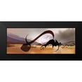 thumbnail image 2 of Abbas, Helen 14x8 Black Modern Framed Museum Art Print Titled - Sahara II, 2 of 5