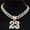 Silver-18inch, variant on Men Women Hip Hop Number 23 Pendant Necklace Crystal Cuban Chain HipHop Iced Out Bling Necklaces Fashion Charm Jewelry