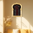 thumbnail image 5 of Digital Azan Clock – Automatic Prayer Time Display | Islamic Wall Clock with Temperature, Date & Iqamah, 5 of 5