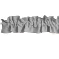 thumbnail image 2 of Solid Poplin Curtain Sleeve Topper Silver, 2 of 2
