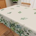 thumbnail image 5 of Tchckioa Boho Tablecloth,60x102 Inch Rectangle Waterproof Table Cloths for Kitchen Dining Beige and Green, 5 of 6