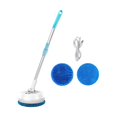 thumbnail image 3 of kowaku Cordless Electric Mop Polisher Dry Wet Cleaner, Long Handle Scrubber Floor Cleaner for Doors Hanging Pictures Ceilings Walls White, 3 of 9