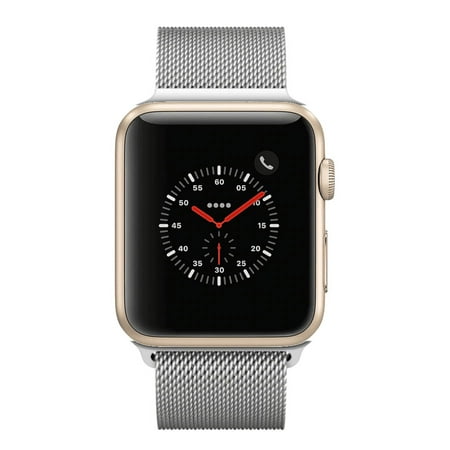 Apple Watch Series 2 - 42mm, WiFi - Gold with Silver Milanese Loop - Scratch & Dent