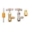 thumbnail image 2 of Self Sealing Valve Adapter, Brass and Stainless Steel Professional Universal Self Sealing Single Puncture Can Taps R134A  for  Cans, 2 of 8