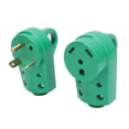 thumbnail image 1 of Electrical RV Plug, Compact UV Resistant ABS Shell Rugged High Conductivity RV Male and Female Plug Set  for Travel, 1 of 7
