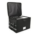thumbnail image 7 of Suodoka Fireproof Document Box with Lock, Foldable File Storage Box for Letter and Legal Size Folders, Water-Resistant Home Office Organizer, Black (15.55 x 12.20 x 10.04 inches), 7 of 7