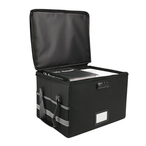 Storage Box,Portable Office Car Box With Lock Waterproof Box With Files Book Portable Document Waterproof Box Lock Suitable Files Suitable Files Book With Lock Suitable Cabinet Qisuo