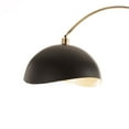 thumbnail image 4 of NOVA OF CALIFORNIA Luna Bella Arc Floor Lamp - Brass/Matte Black/Gold Leaf, 4 of 15