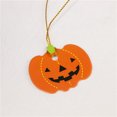 thumbnail image 4 of 100PCS Halloween Gift Tag Pumpkin Shape DIY Paper Tag Decorative Tag Gift Label, 4 of 6