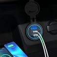 thumbnail image 3 of HLONK Dual QC3.0+PD+switch Modification Car Charging Blue Light  Multi Port Car Charger Fast Charging USB Car Phone Charger C-type Car Adapter  Car Fast Charger  USB Port Car Charger Adap, 3 of 6
