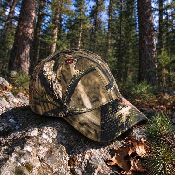 Camouflage Hat for Men, Military Style , Adjustable Cotton Camo Baseball Cap, Vintage Dad Hats for Outdoor