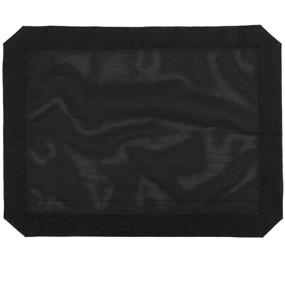 SEWOART Dog Bed Raised Canvas Replacement Black 1Pack