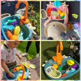 thumbnail image 2 of Juguetes de cocina de simulación para niños, lavavajillas eléctrico, juego de simulación, Mini cocina, comida, juguetes educativos de verano, juegos de rol, Juguetes Para niñas heqiyong LED, 2 of 2