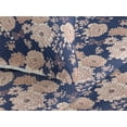 thumbnail image 3 of Ambesonne Nature Quilted Bedspread Set 3 Pcs, Vintage Butterfly Pattern, King, Indigo and Pale Rose, 3 of 4