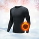 thumbnail image 2 of Camisetas deportivas Prolriy para hombre, camisetas de compresión térmicas de forro polar de secado rápido con base de resorte alto, camisetas negras para hombre M, 2 of 6