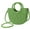 Green, variant on Womens Straw Beach Bag Woven Crossbody Shoulder Bags Top Handle Satchel Handbag Purse for Summer