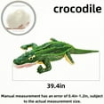 thumbnail image 2 of Realistic Crocodile Stuffed Animal - Giant Lifelike Animal Plush Toys Pillow -Gifts for Adult, 2 of 6