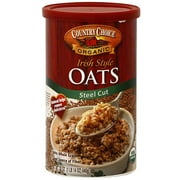 Angle View: Country Choice Organic Irish Style Steel Cut Oats, 30 oz (Pack of 6)