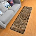 thumbnail image 5 of Kitchen Rugs and Mats Non-Skid Washable Runner Rugs Indian Jungle Leopard Tiger Zebra Long 72x24 inch for Floor Cushioned Hallway Entryway Indoor 2x6, 5 of 7
