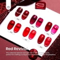 thumbnail image 3 of Esmalte de uñas Beetles Gel, juego de 6 colores con purpurina para ojos de gato, 7,5 ml, 3 of 9