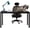 Black, variant on SOGES 63 inches Large Gaming Desk Computer Desk Workstation Office Desk White
