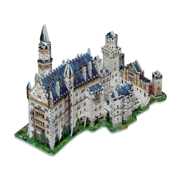 Wrebbit Neuschwanstein Castle 890 Piece 3D Jigsaw Puzzle - Walmart.com