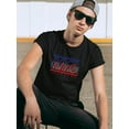 thumbnail image 2 of Nyc Uptown Banner T-Shirt Men -Image by Shutterstock, Male Large, 2 of 4
